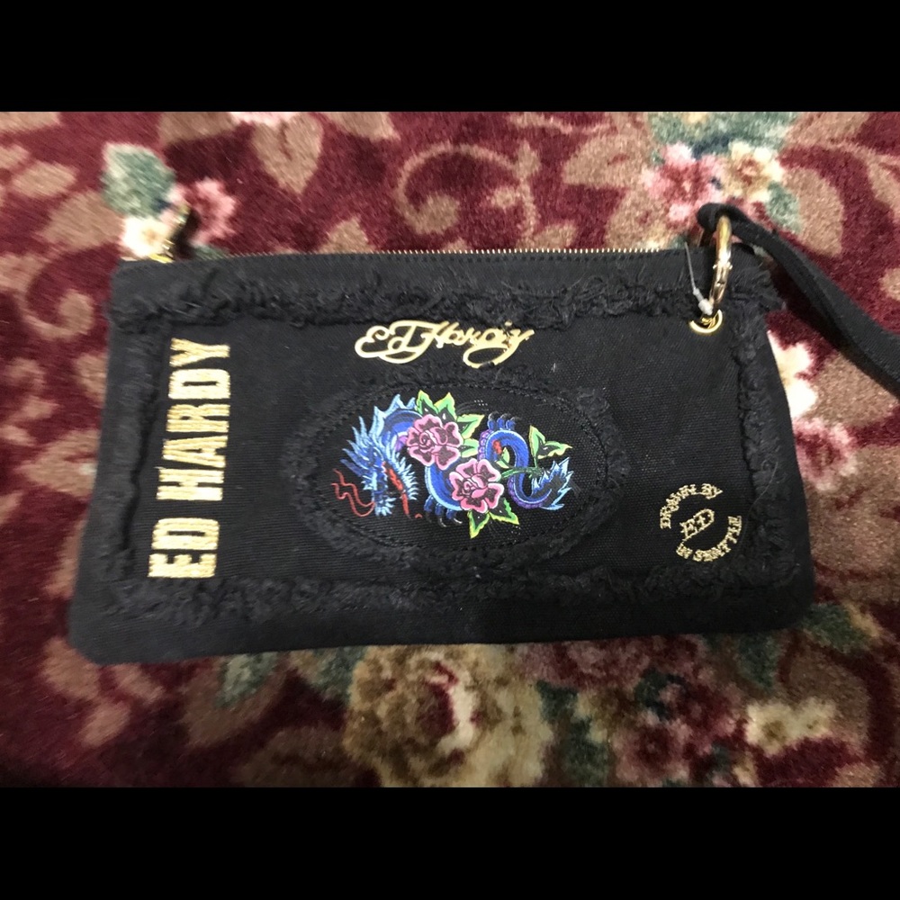 ED HARDY clutch